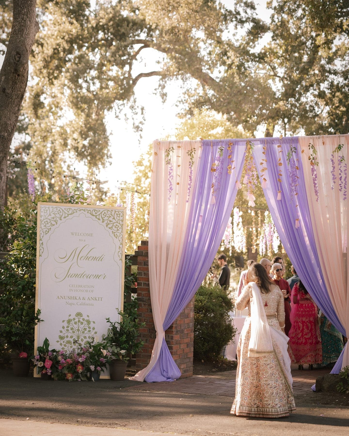 Mandap entrance