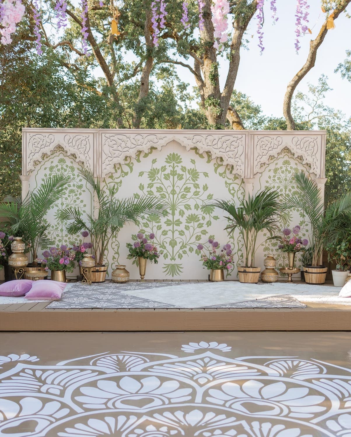 California wedding detail